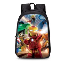 Горячие рюкзаки с сюжетами игр подарки мальчиков и девочек дети мультфильм фильм лего Ninjago школьный портфель с рисунком Мода Mochilas Para Ninos