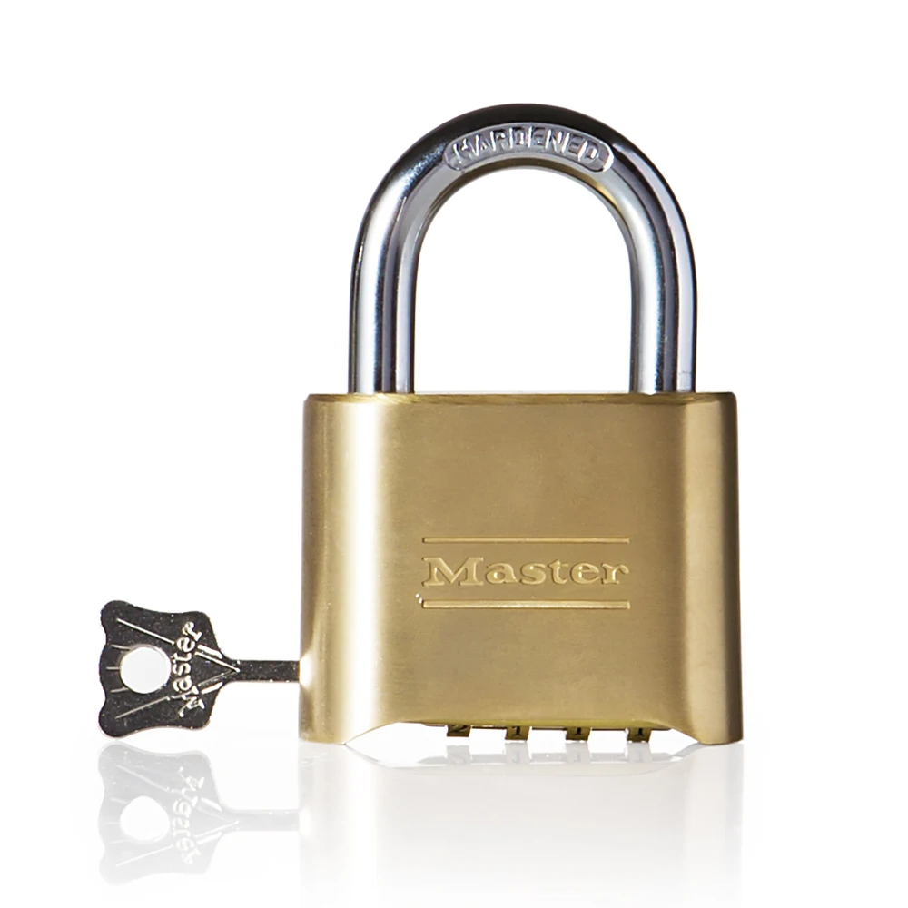 

Good Quality Safety Combination Padlock Solid Brass Padlock Anti-theft Padlock Security Lock For Various Doors Cabinets