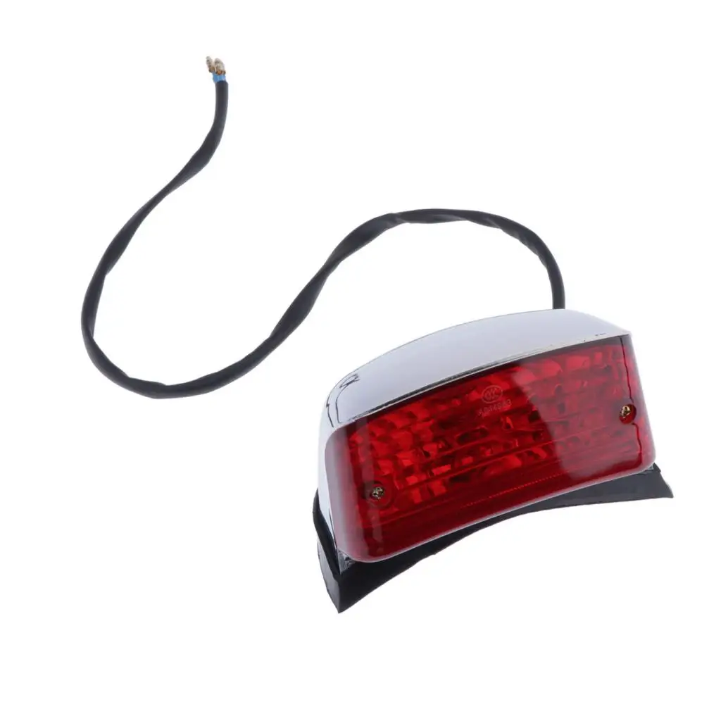 ABS Plastic - Red Taillight Brake Tail Light for Honda Rebel CA 250 CMX 250C