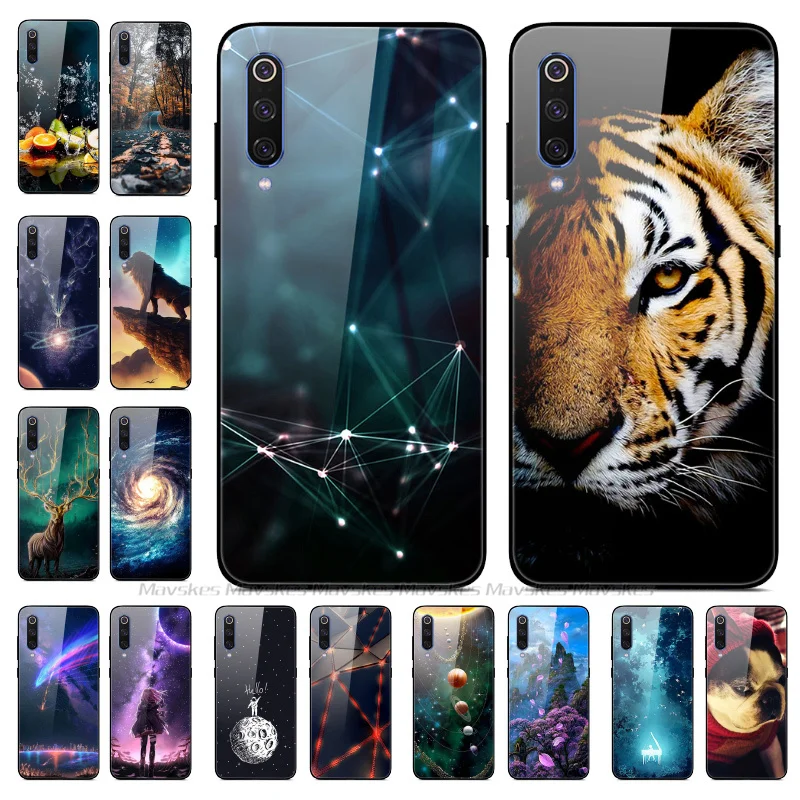 Силиконовый чехол с закаленным стеклом для xiaomi mi 9 se lite pro a3 xiomi мягкий накладка mi9