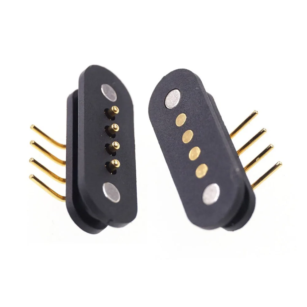 Mola magnética dedal Pin Connector, 90 graus