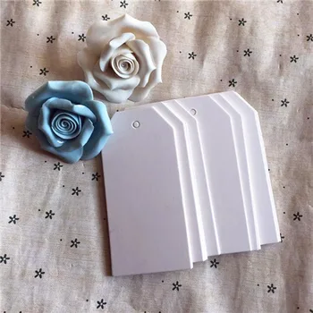 

500pcs 4.5*9.5cm white paper tag, children gift tag/cards, blank bookmarks, handmade card/tags, zakka baking card/tag