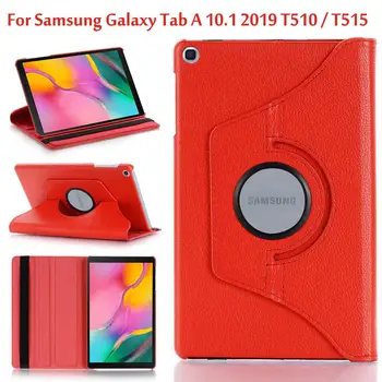 

Case for Samsung Galaxy Tab A 10.1 2019 T510 T515 Stand PU Leather Cover For SM-T510 SM-T515 10.1 inch Cover