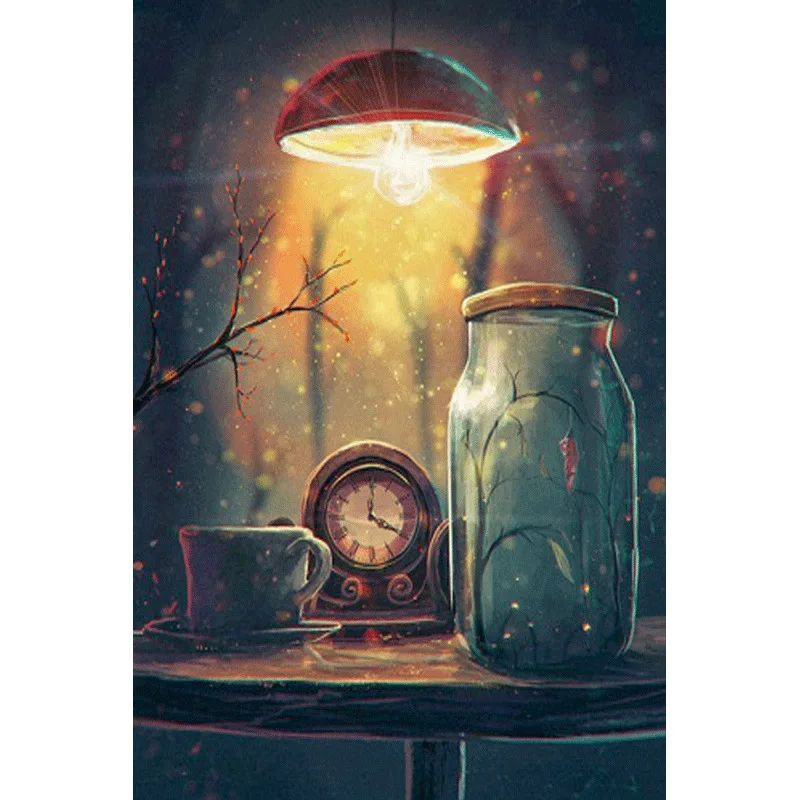 

DIY Diamond Painting 5D Light Bottle Resin Full of Crystals Manufacturers Direct Selling Recruitment Agent Support on Behalf