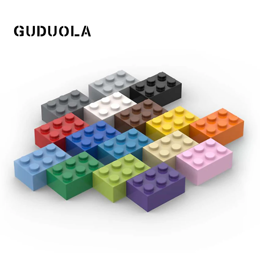 

Guduola Building Block Parts 3002 Brick 2x3 Small Particle MOC Build Assembly block Toys Foundation brick high brick 20pcs/lot