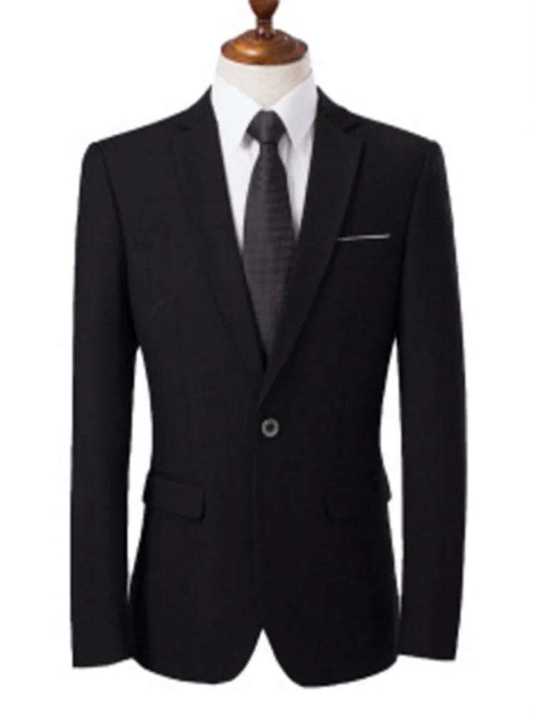 Мужской костюм Smolking Noivo Terno Slim Fit Easculino вечерние костюмы для мужчин(куртки+ брюки) мужской костюм смокинг костюм Блейзер