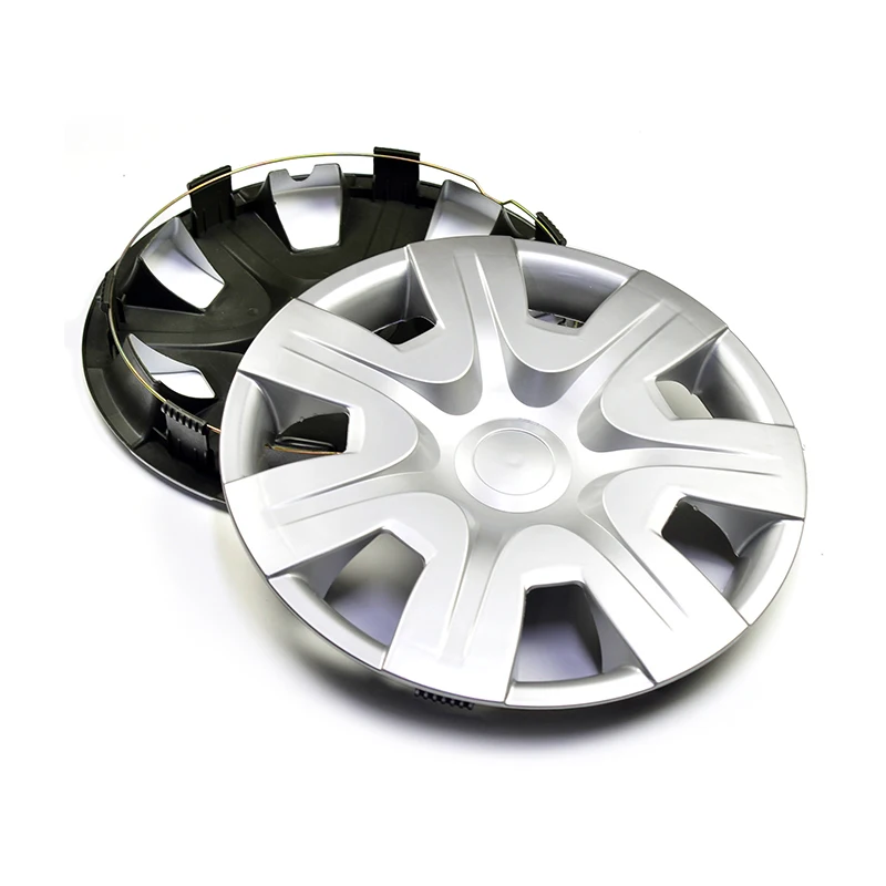 

1 Piece 14" Wheel Hub Cap Cover R14 Rim Center Cover Universal 7 Wheel Spoke Clip on Hubcap For Car Refit