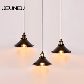 

Industrial Retro Pendant Lamps LED Iron Interior Decoration Pendant Light Bedroom Kitchen Restaurant Bar Balcony Small Umbrella