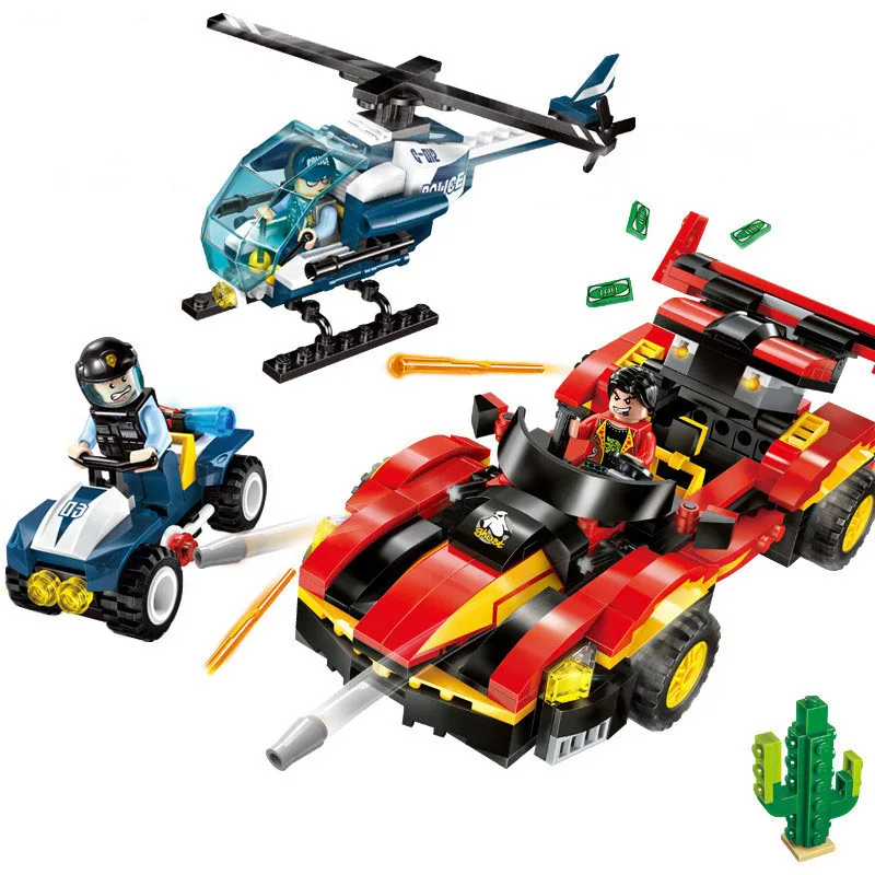 

City Car Series Model Kit Compatible Legoing Assembled Building Blocks Brick DIY Educational Children Interactive Toys Gift P17