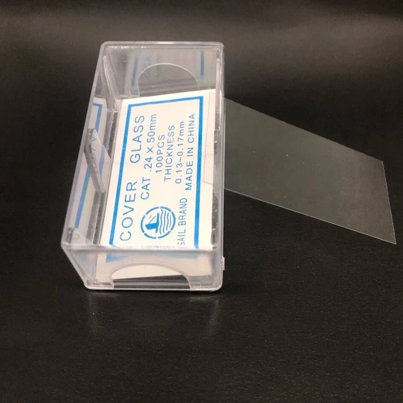 Microscope Glass Slides 100PCS 24x50 mm Accessories Laboratory