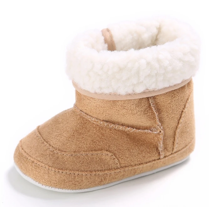 E& Bainel/новые зимние детские ботинки для малышей и девочек, обувь для малышей, очень теплая мягкая детская на резиновой подошве, Нескользящие зимние ботинки ботиночки