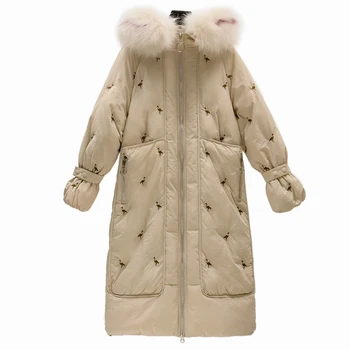 

NEW arrival autumn&winter high quality Women Fashion cotton new Down jacket long Parkas warm Jackets Female winter down coat