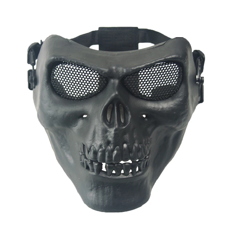 

Scary Skull Camouflage Mask Outdoor Hunting Mask Phantom Military Tactical Wargame CS Shooting Airsoft Paintball Protection Mask