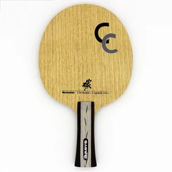 SANWEI CC Table Tennis Soleplate Five Wood Two Carbon Full Play Adult Children Table Tennis Racket Soleplate