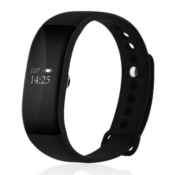 

V66 Bluetooth Smart Bracelet Watch Wristband Pedometer Calorie Sleep Monitor Message Call Reminder Support SMS push