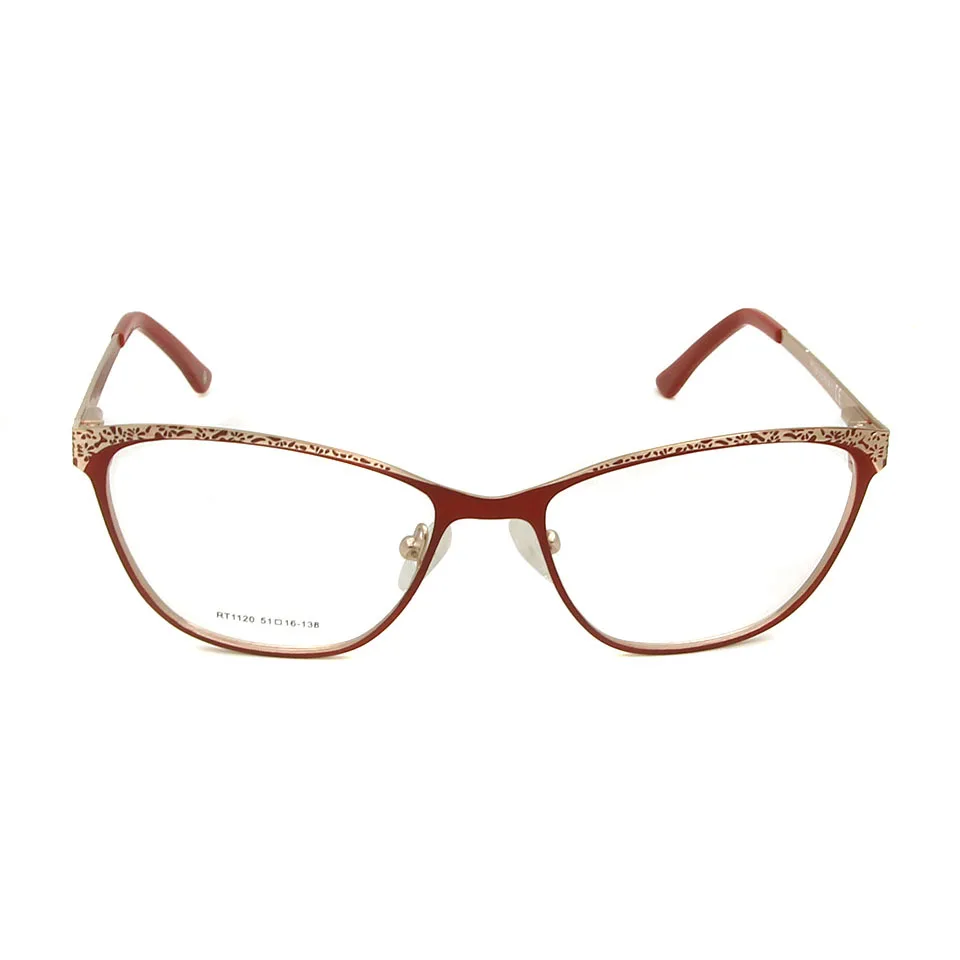 Сплав сексуальные очки кошачий глаз оправа Женская винтажная, брендовая, дизайнерская полная оптическая Оправа очков для близорукости женские роскошные очки розовые