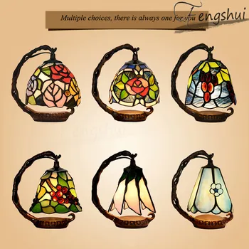 

European Retro LED Mini Night Light Warm Bedroom Table Lamp Lighting American Home Living Room Table Light Study Decor Fixtures