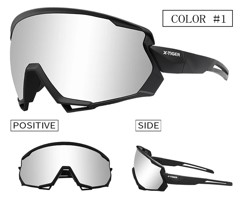 X-TIGER Pro Wind Cycling Glasses Polarized Sports Road Bicycle Glasses MTB Bike Sunglasses Goggles Mountain Bike Cycling Eyewear