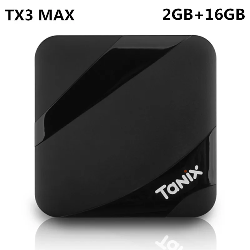 2G ram 16GB rom Amlogic S905W Android 7,1 tv Box GPU Mali-450 четырехъядерный H.265 4K 2,4 GHz WiFi tv плеер TX3 MAX