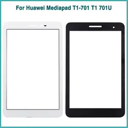 Новый ЖК-дисплей спереди Экран внешний Стекло объектив для huawei Honor Play Mediapad T1-701 T1 701U T1-701U сенсорный Экран Панель