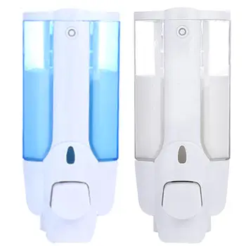 

350ml Protective Equipment Wall Mount Soap Dispenser Shampoo Lotion Container Creative Morden Soap Pump Hands Free