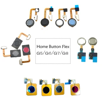 

New For LG 5X G5 G6 G7 G8 Home Button FingerPrint Touch ID Sensor Flex Cable Ribbon Replacement Parts