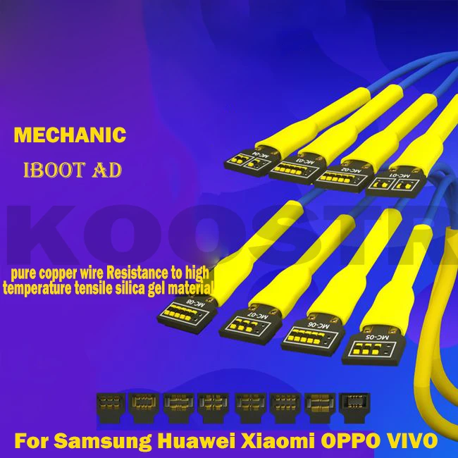 Механик Iboot AD Android телефон общая серия супер Загрузочная линия DC кабель питания ремонт телефона провода с декодированием безопасности
