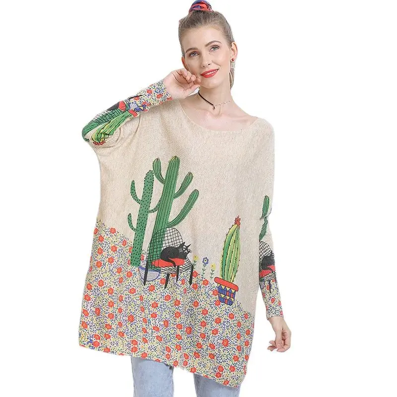 

ARCSINX Winter Woman Clothes Long Sleeve Pullover Women Big Size 4XL 5XL 6XL 7XL 8XL Casual 5% Wool Women's Knitwear Oversize