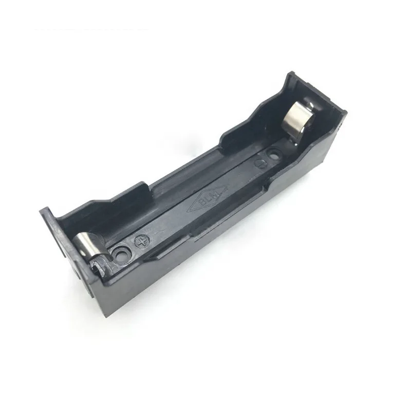 1Pcs lot 3 7V 1 Cell 18650 Battery Holder Case Plastic Battery Storage Box with Pins