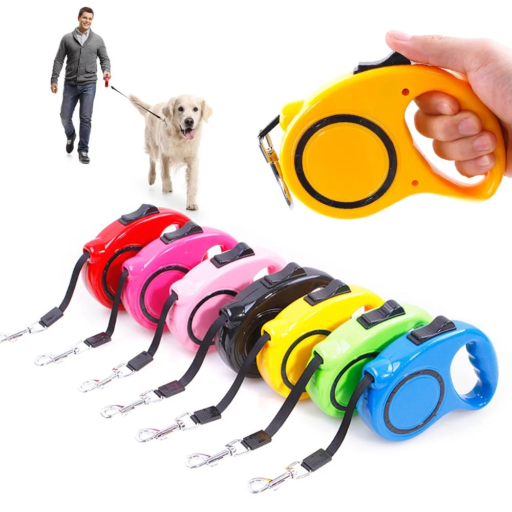 Durable Retractable Dog Leash Automatic Flexible Leash Dogs Cat Traction Rope pet Leashes For Small Medium Dogs Pet Supplies