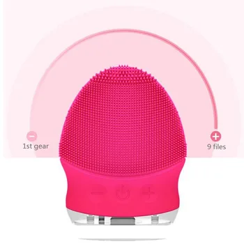 

Recommend Heeting Electric Silicone Cleansing Brush Control Oil Shrinking Pores Facial Cleansing Brush Face Cleanning Brush
