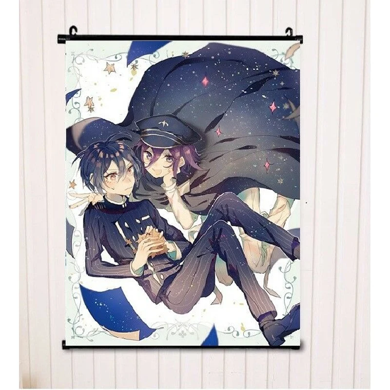 Anime Wall Scroll Poster Decor New Danganronpa V3 Saihara shuichi Ouma K 40*60CM