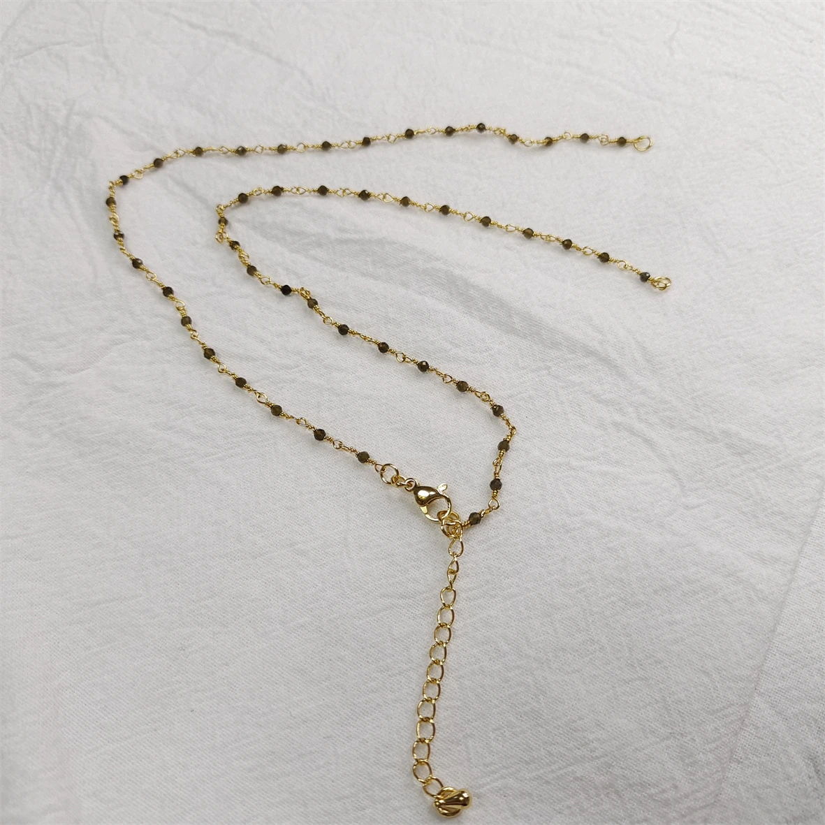 WT-BFN019 Procurement New Natural gem bead string Delicate chain