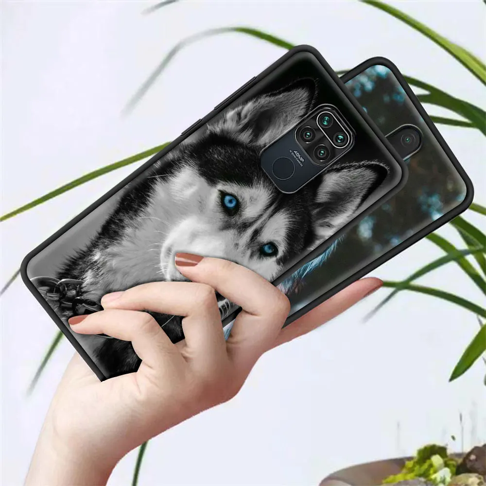 Alaskan Husky Dog Cute Puppy Boy Phone Case For Xiaomi Redmi Note 9S 9 8 10 Pro 8T 9C 9A 8A 7 K40 Silicone Smart Back Cover