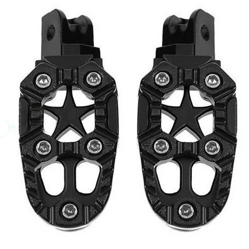 KKmoon 2pcs Motorcycle Dirt Bike Foot Pegs Footrest Foot Rest