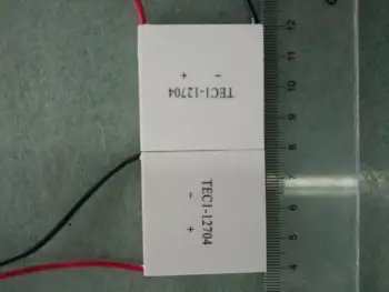 

2 Pcs /5 Pcs 12V Semiconductor Cooling Sheet TEC1-12704 Temperature Difference Above 67 Degrees H4.27