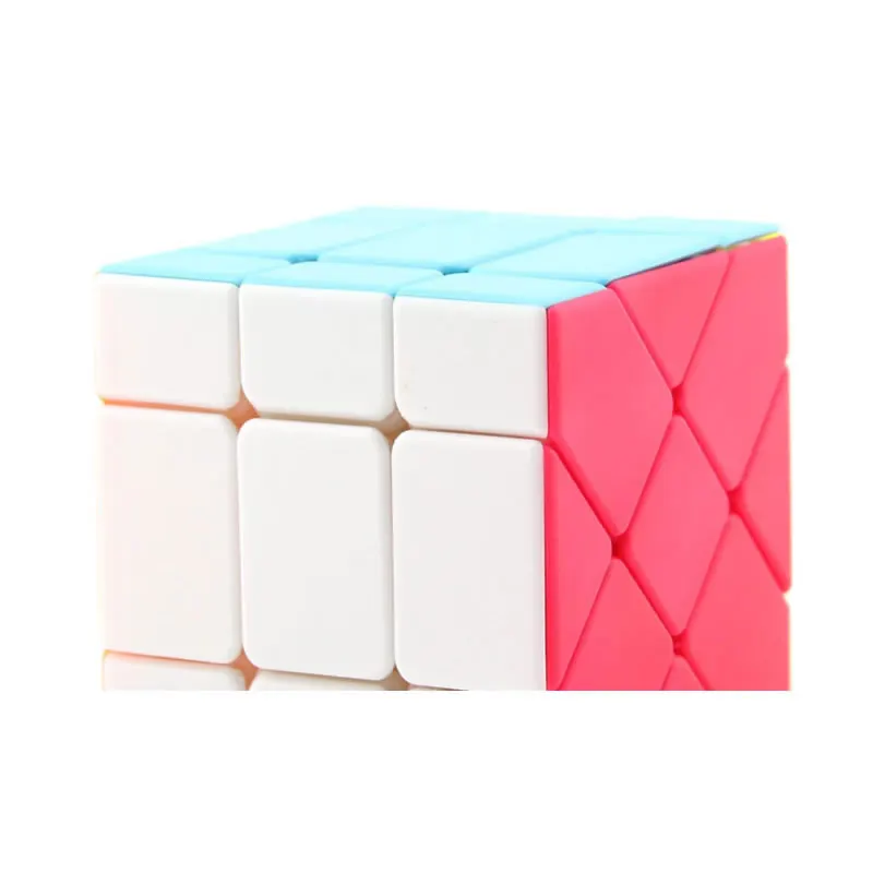 Stickerless Высокое качество, ShengShou, летающий край, 3x3x3, волшебный куб, 3x3, скоростная головоломка, рождественский подарок, идеи, детские игрушки - Цвет: Stickerless