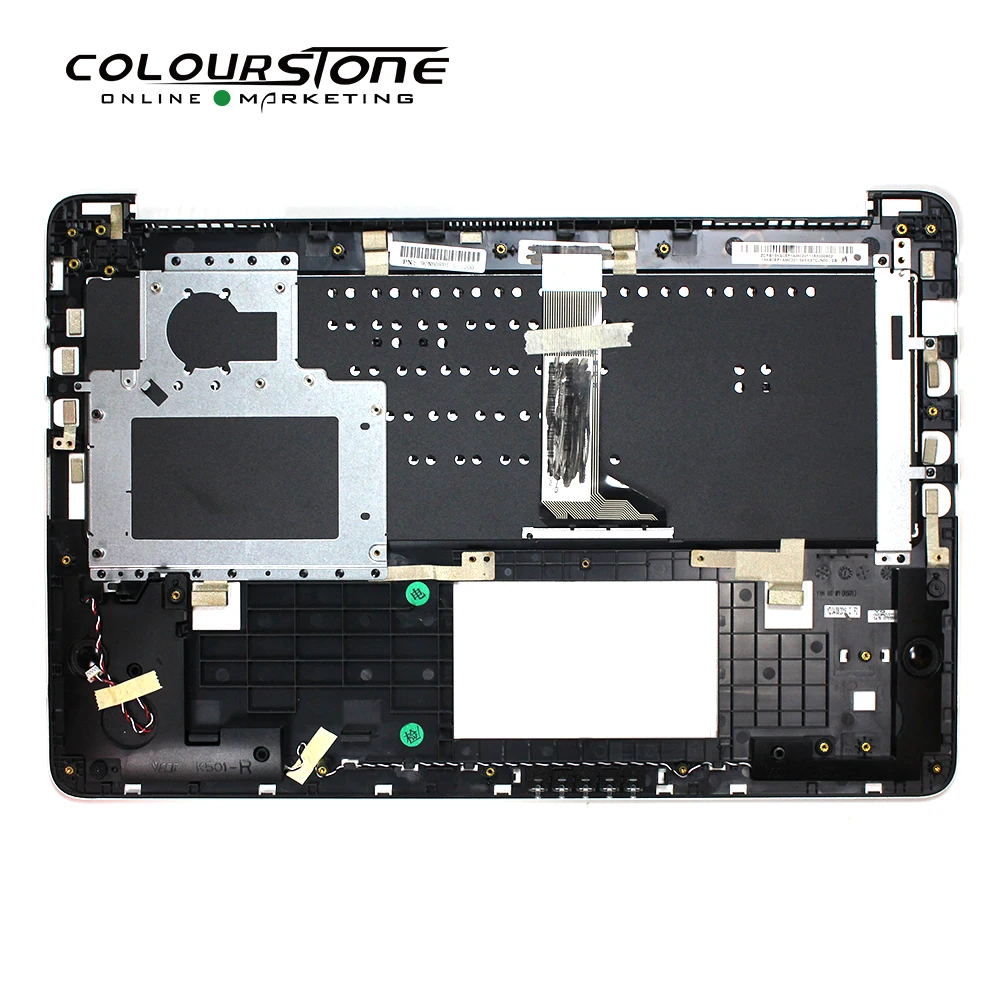 Laptop Teclado para Asus K501u K501lb K501ub K501uq K501uw K501 K501u A501u A501l A501lb V505l Teclado Topcase ru - Imagem 2