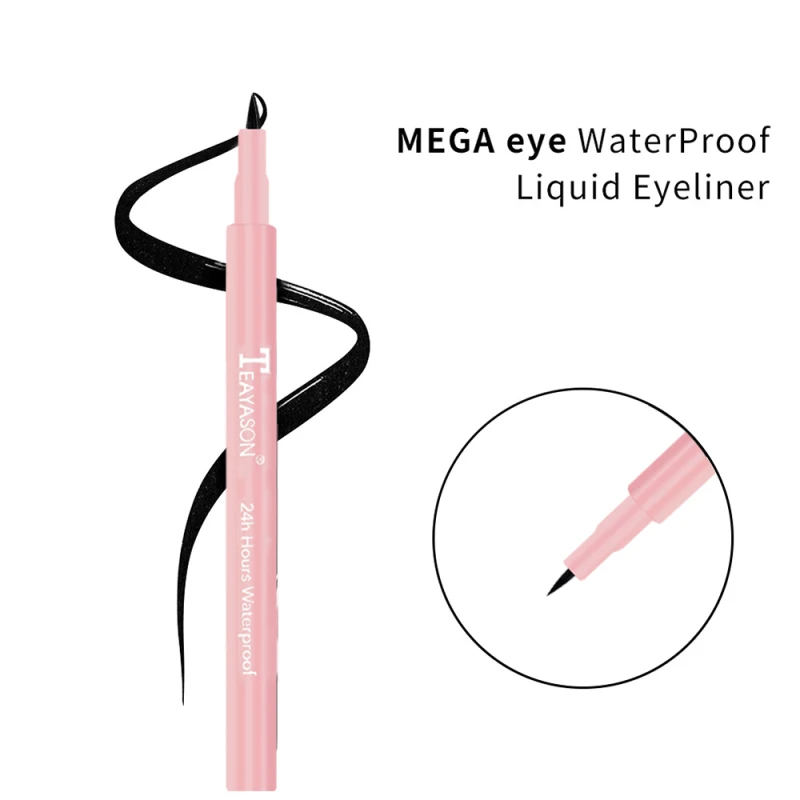 Водонепроницаемая долговечная легкая в носке твердая подводка для глаз новая и высококачественная подводка для глаз розовый карандаш-подводка для глаз гелевая ручка татуировки TSLM1
