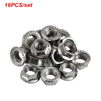 

For Many Honda Suzuki Yamaha Atvs Wheel Lug Nut Locking Bolt Cap 16 Packed