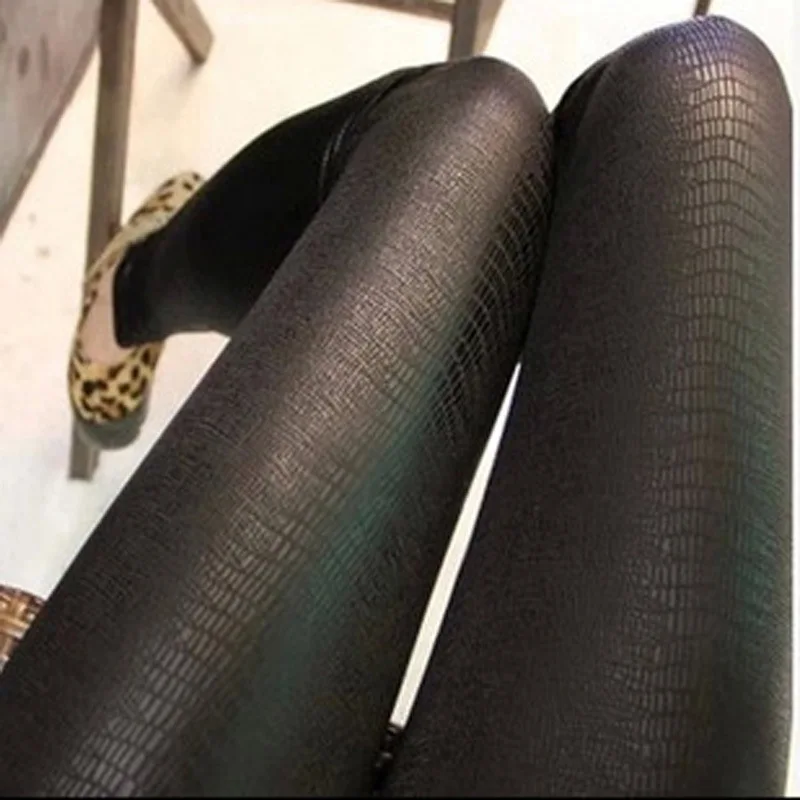 CHSDCSI змея латные гетры Лето искусственная кожа брюки эластичные узкие прилегающие брюки-карандаш стрейч черные розовые белые брюки