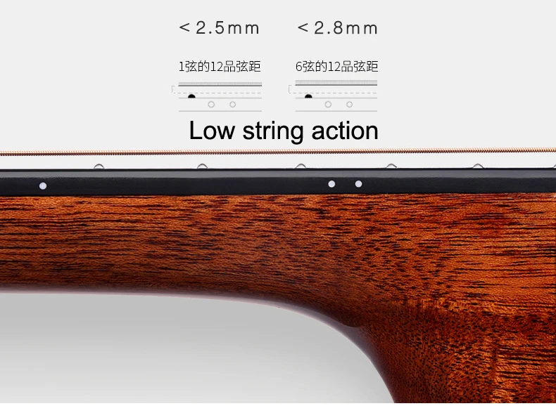 DW-3100 Dadarwood полностью проданная деревянная ручная Акустическая гитара, акустические электрогитары, гитара ra acustica
