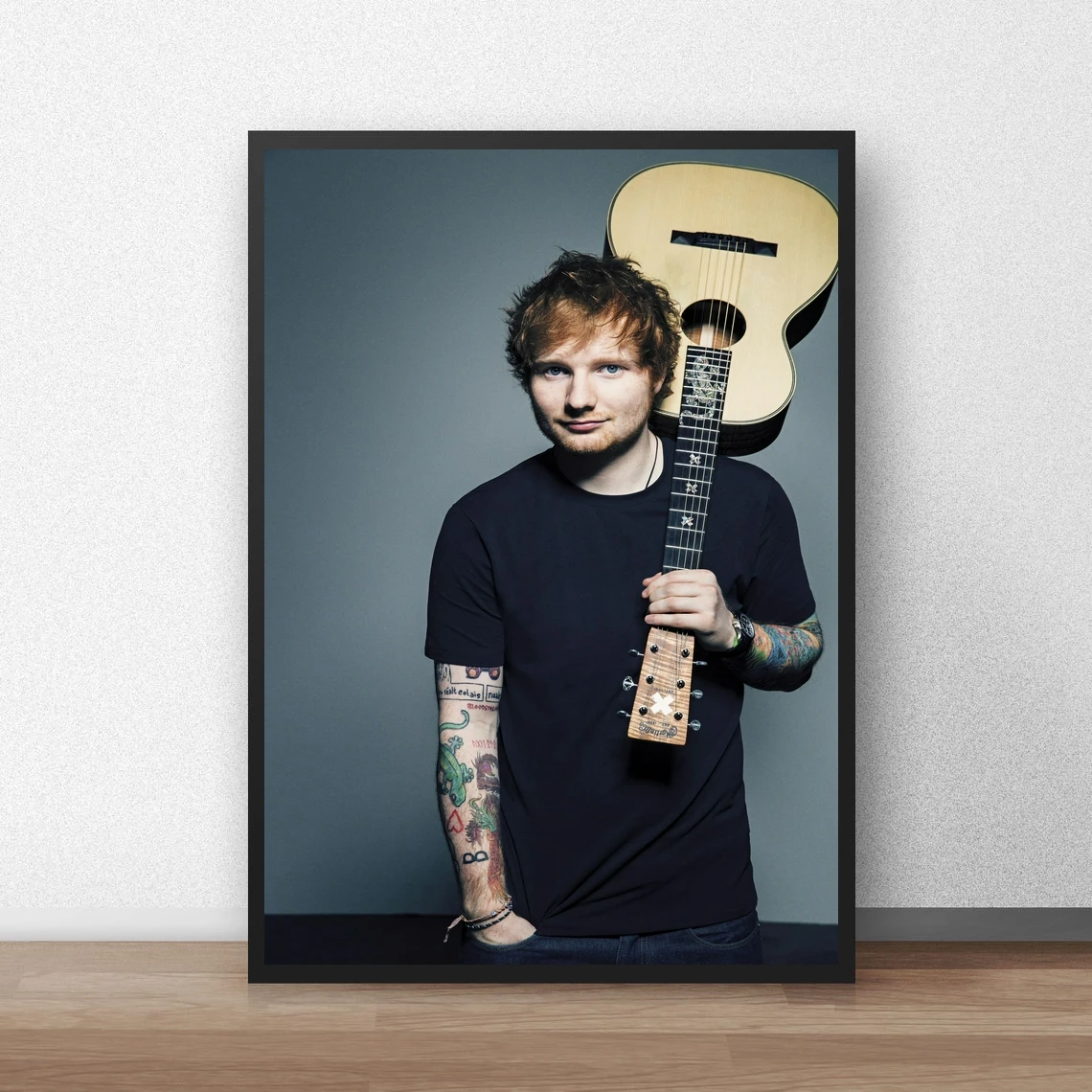 

Ed Sheeran Singer постер плакат музыкальной звезды холст Художественная печать домашний декор настенная живопись (без рамки)