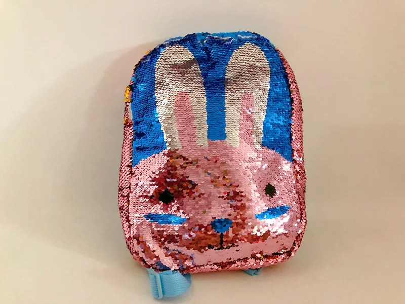 Флип блесток животных backbag 30 см игрушки Мягкий Бросок блеск милый кот backbag плюшевые backbag мягкие игрушки подарки для детей - Цвет: Белый