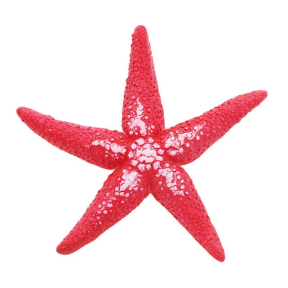 1 шт./компл. 11/12 см силиконовые ремесло аквариума садок для рыбы в форме морской звезды миниатюрный Морская звезда светится ночью для Свадебная вечеринка украшения дома