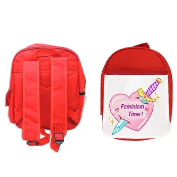 

RED backpack LOGO HOUR FEMINIST backpack rucksak