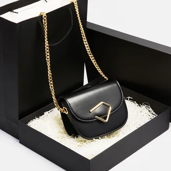 

Small Bag Handbag New Fashion High-Grade Mini Shoulder Messenger Saddle Bag