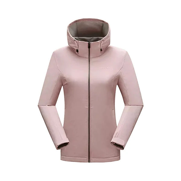 Pink XL Xiaomi Mijia PELLIOT, ветрозащитная, теплая, мягкая, парная куртка, двусторонняя, пуховик, ветрозащитная, водонепроницаемая, для спорта и отдыха - Цвет: Pink XL
