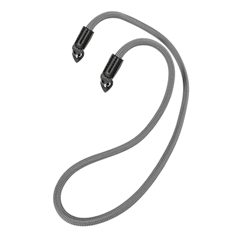 Gray Nylon Camera Rope Mountaineering Camera Shoulder Neck Strap Belt SLR Cameras Strap Accessories Part - Цвет: Gray