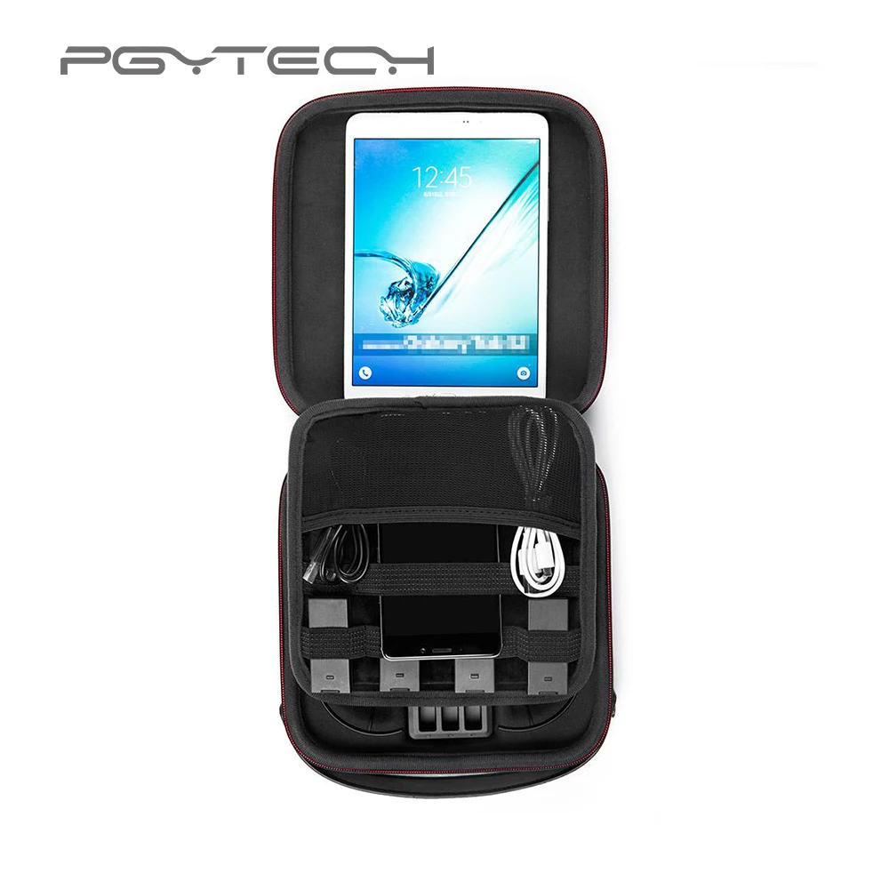Estojo de Transporte Bolsa de Armazenamento Portátil à Prova Pgytech Tello Drone Portátil Água Náilon Casca Dura Caixa Acessórios Dji - Image 6